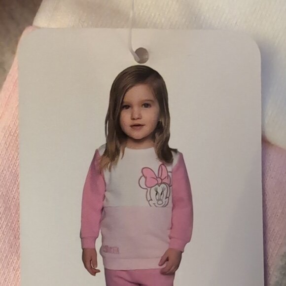 12M Disney Baby Girls 2 Piece Sweater and Pants - Picture 4 of 4